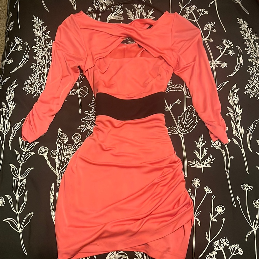 Pink Bebe dress